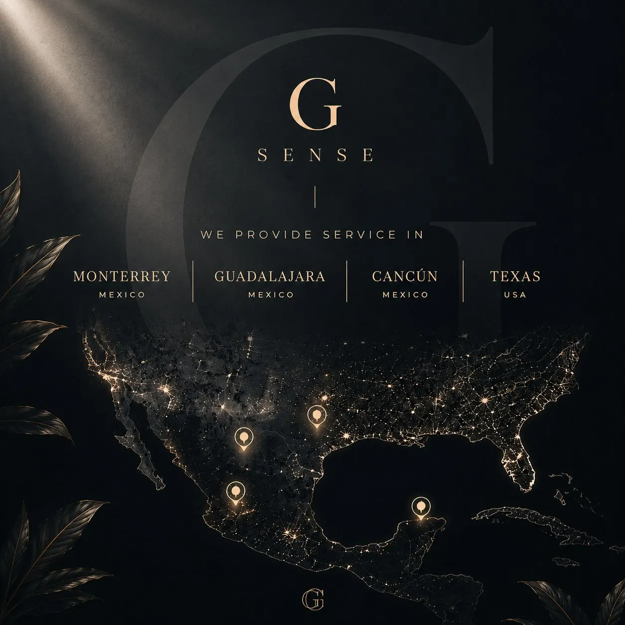 Cobertura de renta y venta de difusores de aromas G Sense en Monterrey, Cancún, Guadalajara y McAllen